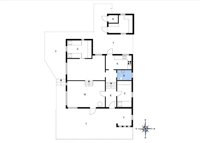 度假居 Bl958-blokhus-havorns-alle-14 布洛克胡斯